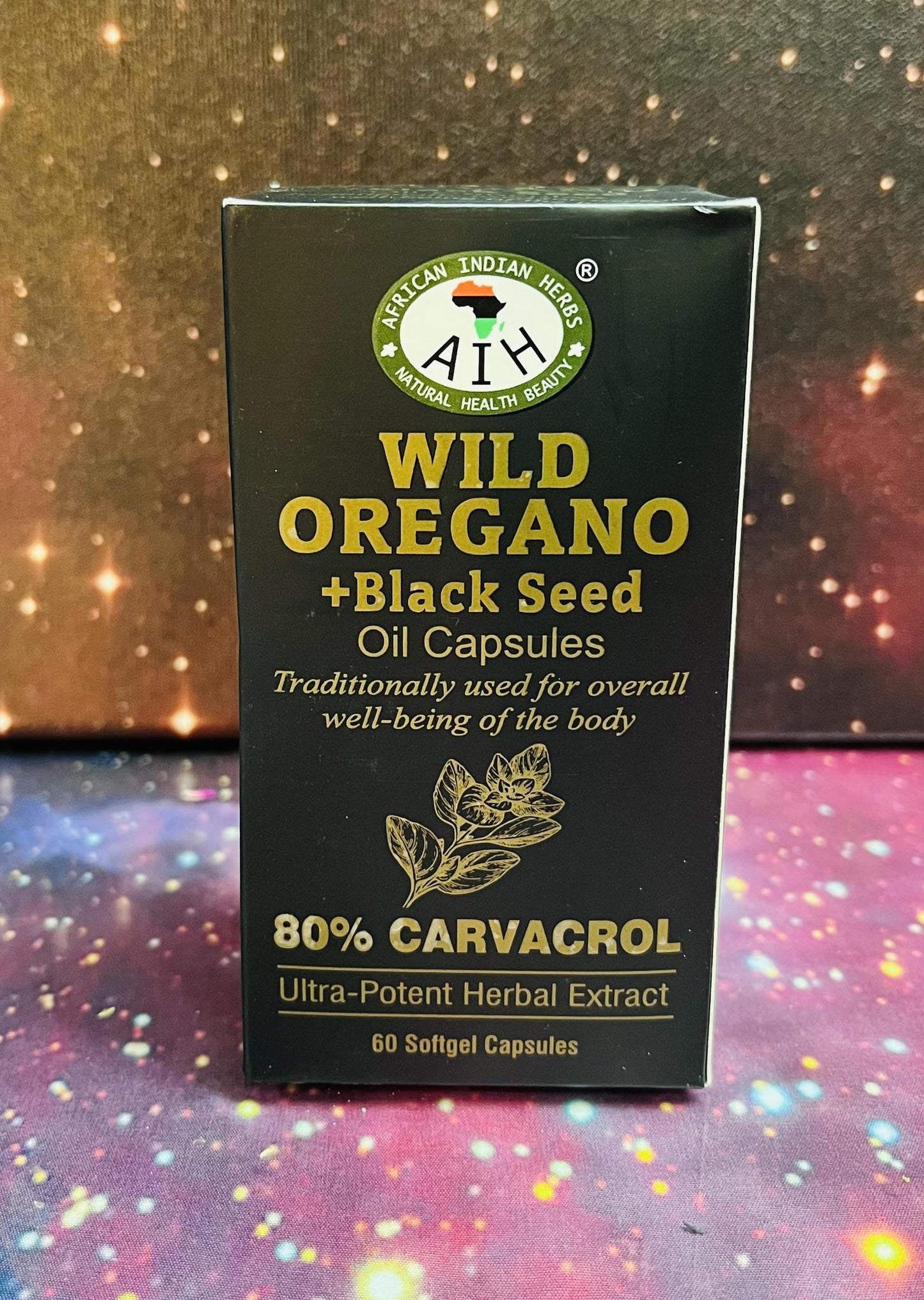 Wild Oregano & Black Seed Oil Soft-gel Capsules (60ct)
