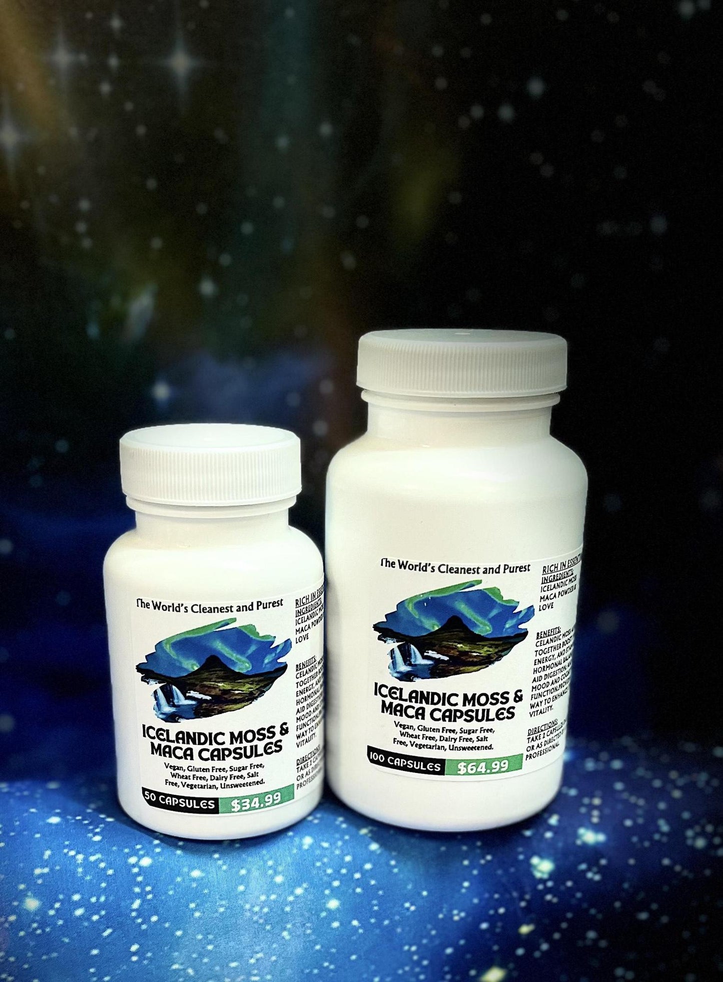 Icelandic Moss & Maca Capsules