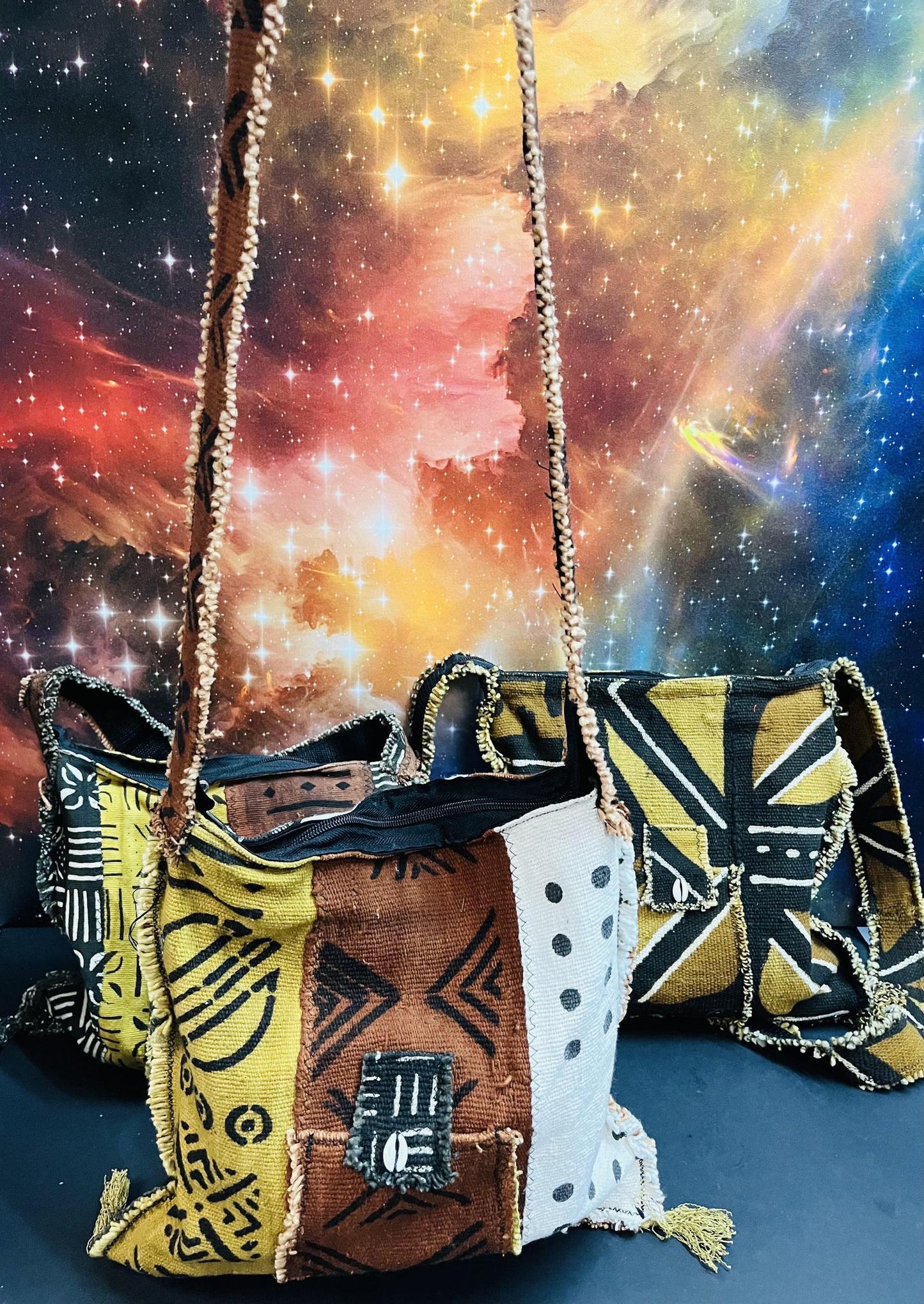 Ghanaian Mud Cloth Handbags