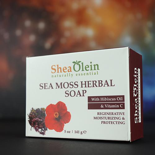 Shea Olein Sea Moss Herbal Soap