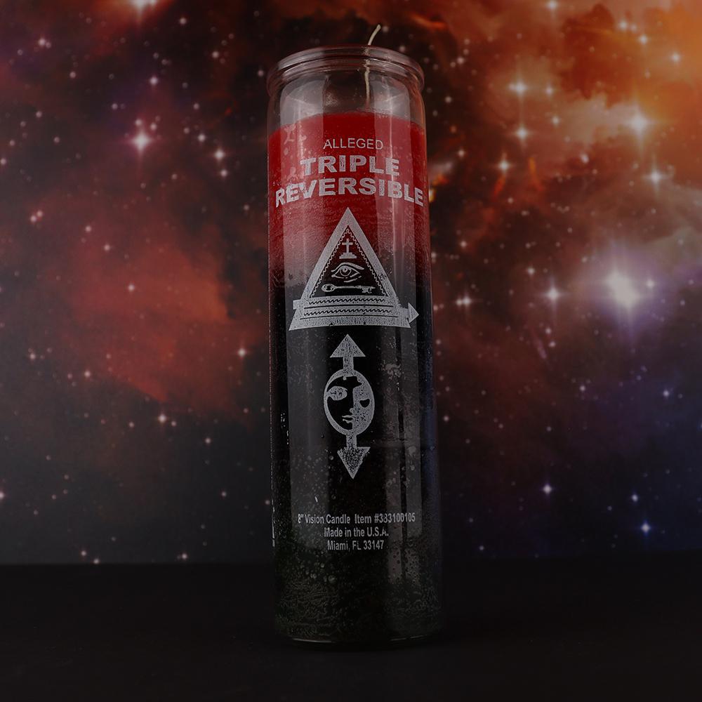 Seven day Candle- Triple Reversible